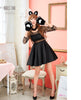 Lingeriecats Sexy 3 Pieces Cute Kitty Black Cat Sweet Costume Fancy Dress Halloween Outfit