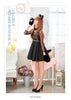 Lingeriecats Sexy 3 Pieces Cute Kitty Black Cat Sweet Costume Fancy Dress Halloween Outfit