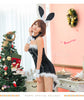 Lingeriecats Halloween Sexy Black Bunny 5 Piece Costume