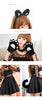 Lingeriecats Sexy 3 Pieces Cute Kitty Black Cat Sweet Costume Fancy Dress Halloween Outfit