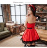 Lingeriecats Halloween Sexy Cute Hot Red Devil Demon 4-Pieces Costume For Girl - with Wings