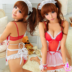 Sheer Maid 5Pcs Costume