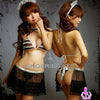 Sweet Dessert 5 Pcs Maid Bikini Costume Set