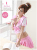 Cute School Pink Uniform Costume