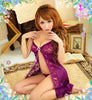 Lingeriecats Sexy Glamorous Lace Rayon Chemise Set