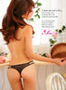 Stylish Seduction Bikini 3 Pcs Crotchless Panties Set