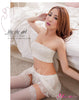 Lingeriecats Sexy Marshmallow skirt-like G-string Suspender Set