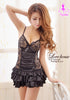 Lingeriecats Sexy 2Pcs Babydoll Lingerie Set