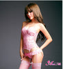 Lingeriecats Sexy Pink Lady eye-catching Lace Corset Set