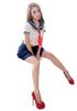 LINGERIECATS Japaness AV style  School Girl Uniform Cosplay Costume Set  (Free Sport Pant Gift)