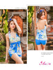 Lingeriecats Sexy Ocean Flora 2 Pcs Tankini Set