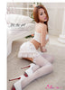 Lingeriecats Sexy Marshmallow skirt-like G-string Suspender Set