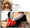 Lingeriecats Sailor Style School Girl Uniform Cosplay Costume Set