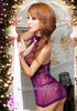 Chinese Purple Doll Cheongsam Costume