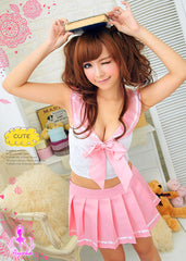 Lingeriecats 2 pcs Student Costume