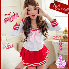 Lingeriecats Sexy Navy Style School 3Pcs Costume