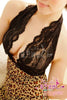 Elegant Leopard Babydoll Lingerie Slip