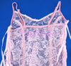 Flirty Pink Lace Babydoll Lingerie G-String